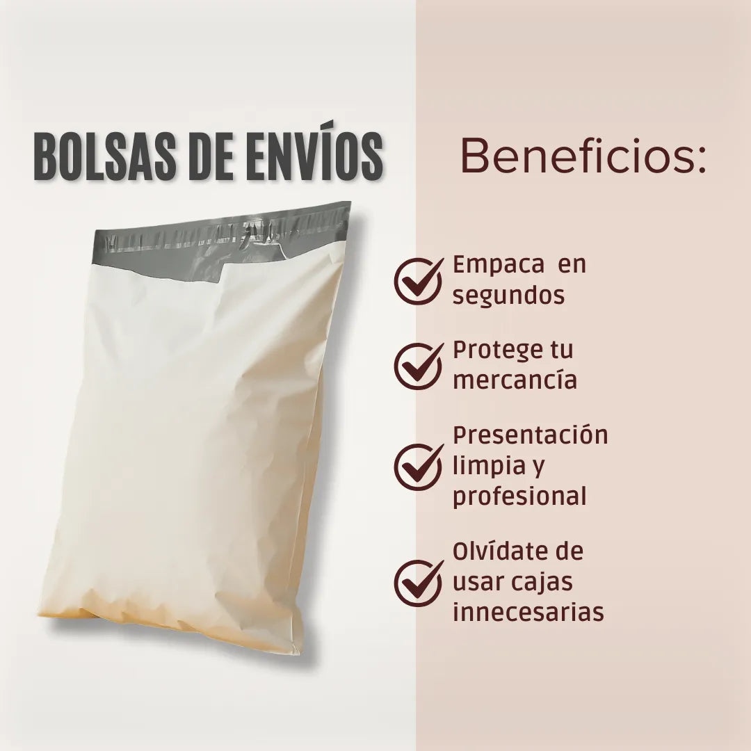 Bolsas de Envío en Diferentes Medidas