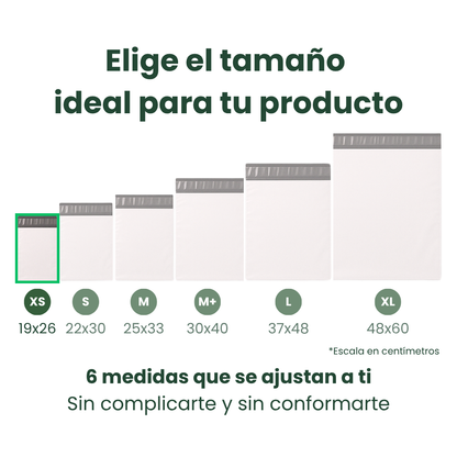 Bolsas para Envíos de Diferentes Medidas