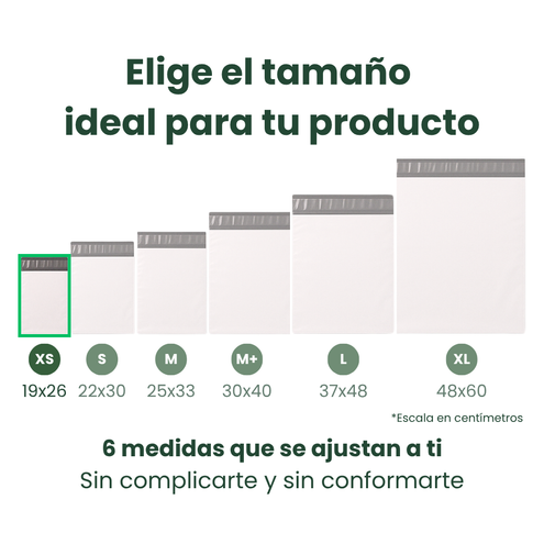 Bolsas para Envíos de Diferentes Medidas
