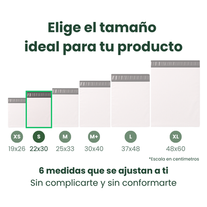 Bolsas para Envíos de Diferentes Medidas