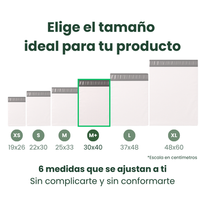 Bolsas para Envíos de Diferentes Medidas