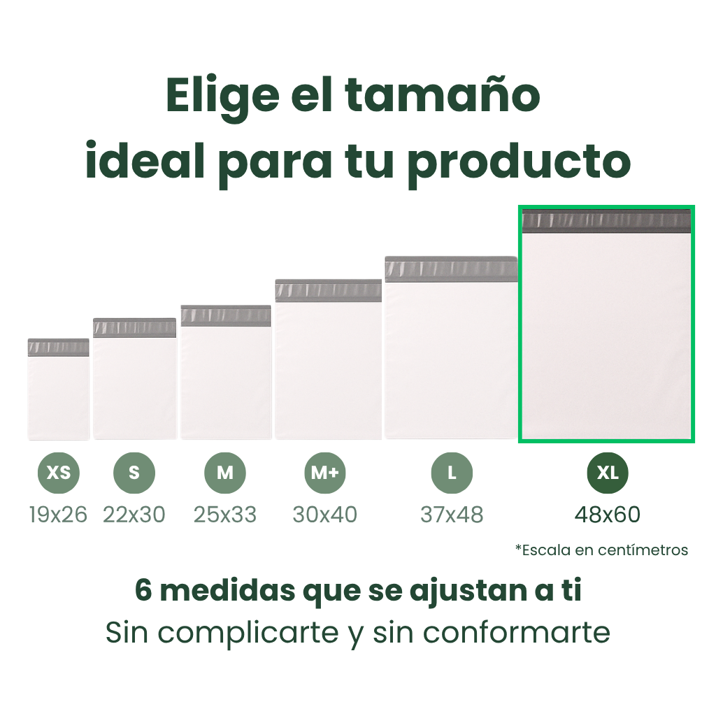 Bolsas para Envíos de Diferentes Medidas